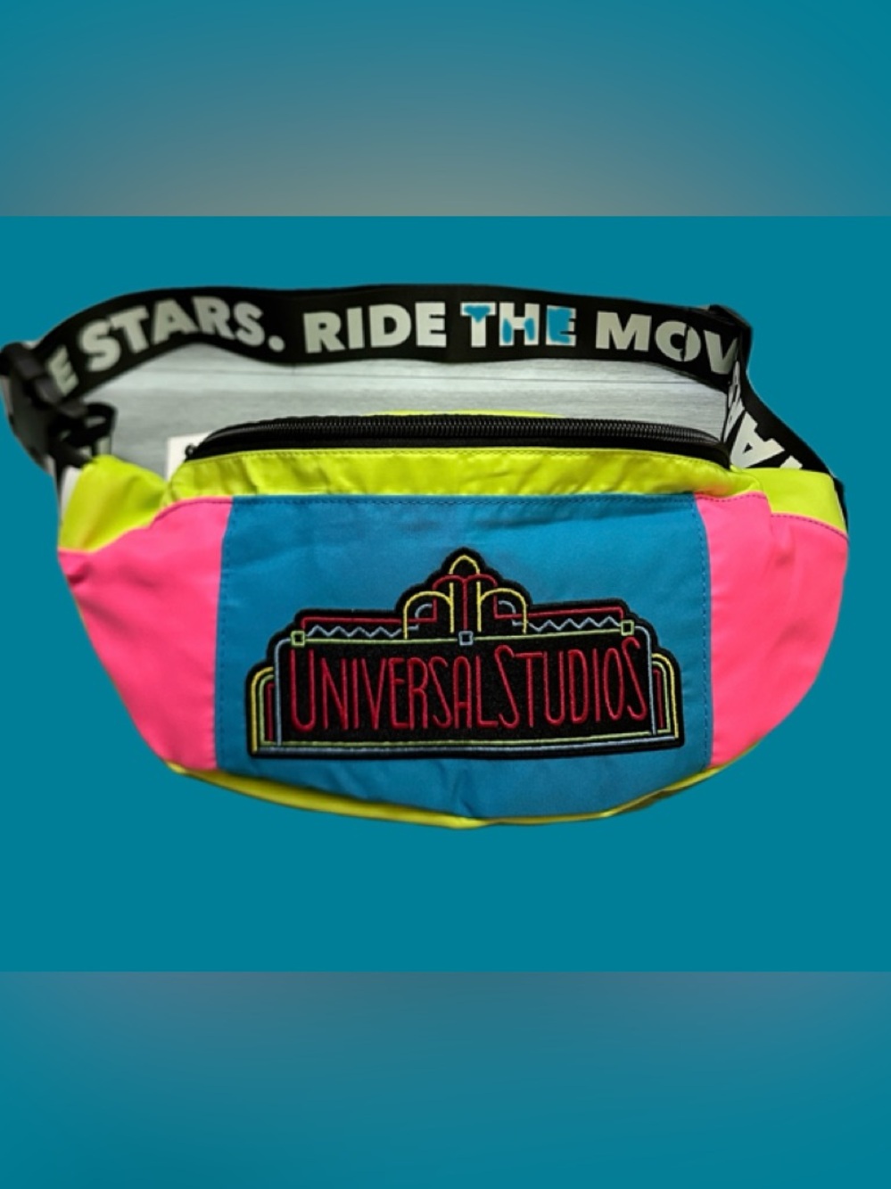 Universal Black & White Universal Studios Logo Interior Label funny Bag